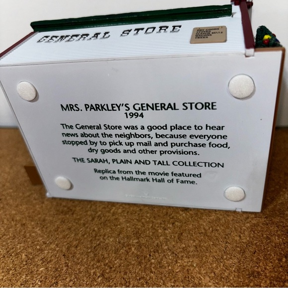 Sarah Plain Tall Mrs. Parkley’s General Store 1994 Vintage Plastic - Picture 7 of 7